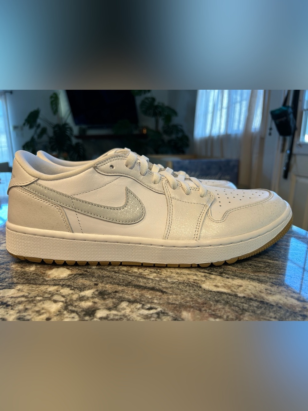 Nike golf Jordan 1 Men’s size 12 Cream and Gum